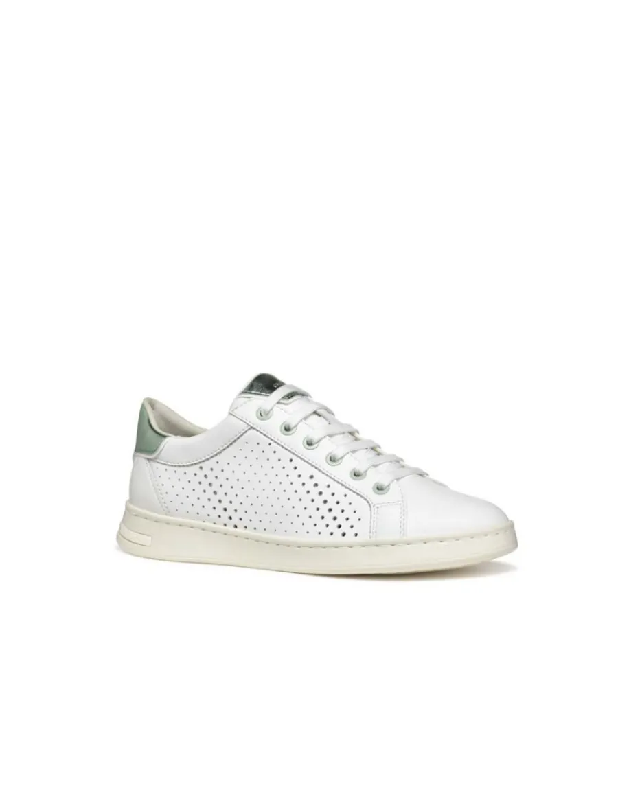 Christine Laure Baskets*Baskets cuir ajouré blanc GEOX