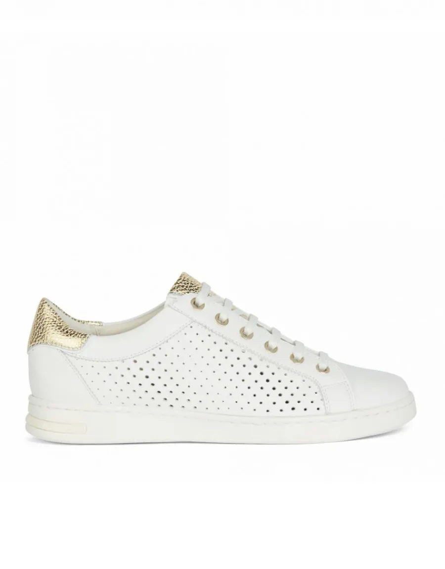 Christine Laure Baskets*Baskets cuir ajouré blanc GEOX