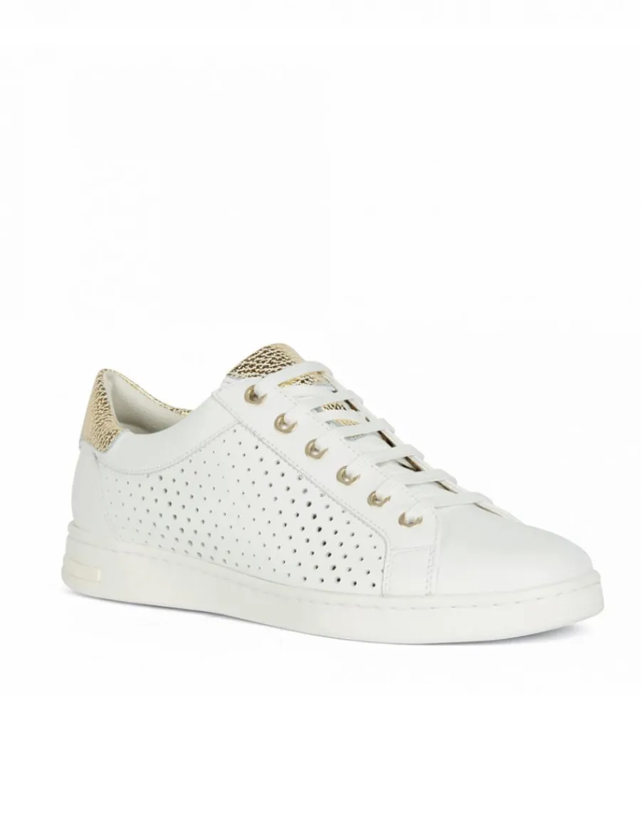 Christine Laure Baskets*Baskets cuir ajouré blanc GEOX