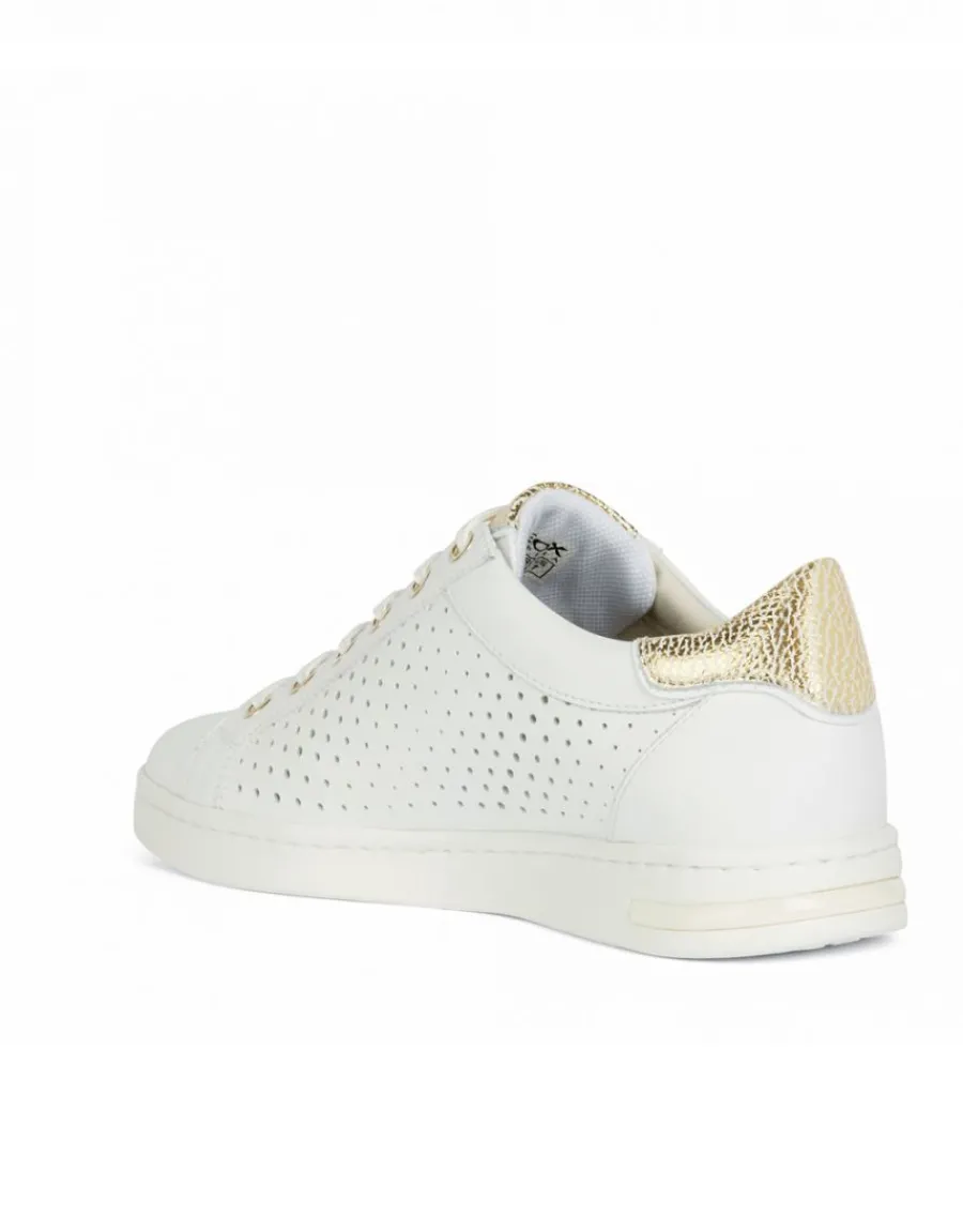 Christine Laure Baskets*Baskets cuir ajouré blanc GEOX