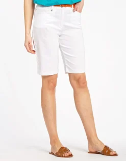 Christine Laure Shorts & Bermudas|Pantalons*Bermuda coton blanc