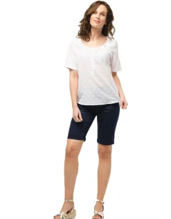 Christine Laure Shorts & Bermudas|Pantalons*Bermuda coton marine