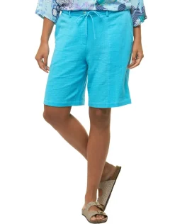 Christine Laure Shorts & Bermudas*Bermuda coton turquoise