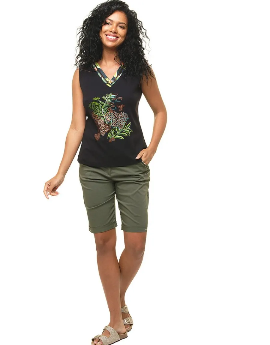 Christine Laure Shorts & Bermudas*Bermuda kaki coton