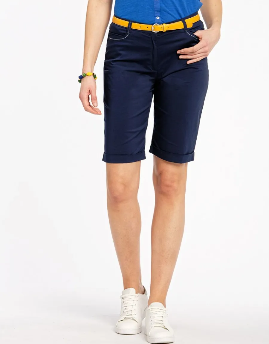 Christine Laure Shorts & Bermudas*Bermuda léger marine