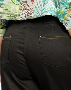 Christine Laure Shorts & Bermudas*Bermuda noir stretch