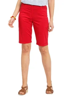 Christine Laure Shorts & Bermudas*Bermuda rouge stretch