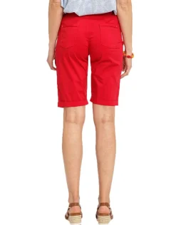 Christine Laure Shorts & Bermudas*Bermuda rouge stretch