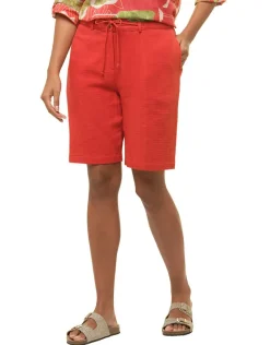Christine Laure Shorts & Bermudas*Bermuda terracotta coton