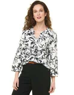 Christine Laure Chemisiers & Blouses|Hauts*Blouse 100% coton blanc