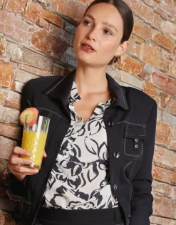 Christine Laure Chemisiers & Blouses|Hauts*Blouse 100% coton blanc