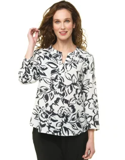 Christine Laure Chemisiers & Blouses|Hauts*Blouse 100% coton blanc
