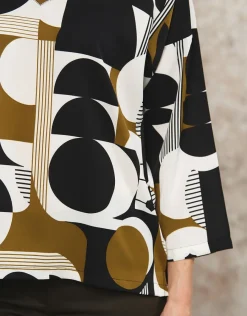 Christine Laure Hauts|Chemisiers & Blouses*Blouse ample motif blanc