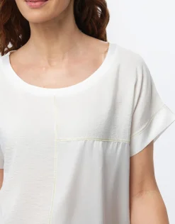 Christine Laure Chemisiers & Blouses|Hauts*Blouse chic bi-matière