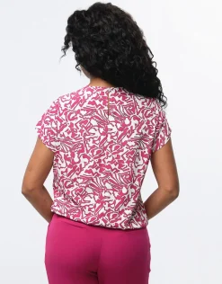 Christine Laure Chemisiers & Blouses|Hauts*Blouse chic imprimé rose