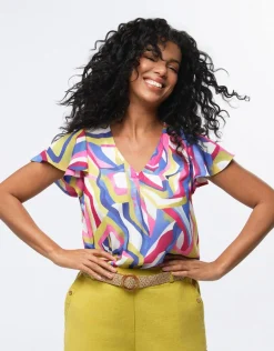Christine Laure Chemisiers & Blouses|Hauts*Blouse chic multicolore