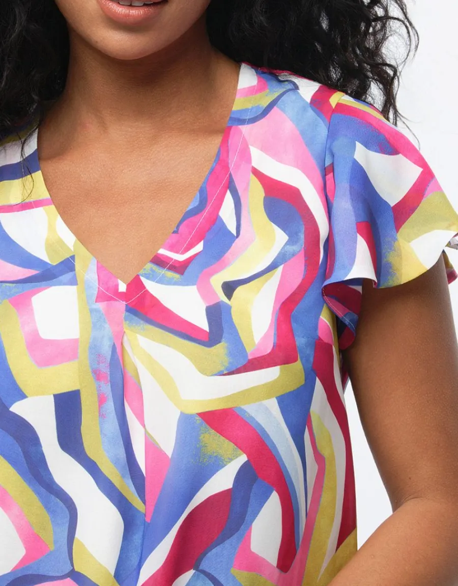 Christine Laure Chemisiers & Blouses|Hauts*Blouse chic multicolore