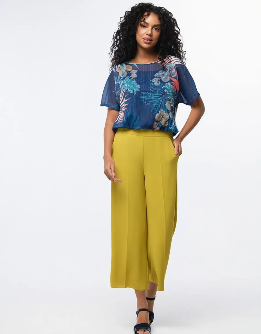 Christine Laure Chemisiers & Blouses|Hauts*Blouse chic voile bleu