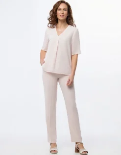 Christine Laure Chemisiers & Blouses|Hauts*Blouse chic voile rose