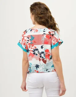 Christine Laure Chemisiers & Blouses|Hauts*Blouse col V fleurie