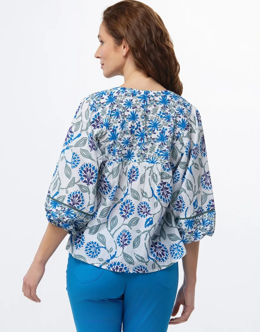 Christine Laure Chemisiers & Blouses|Hauts*Blouse coton motif fleuri