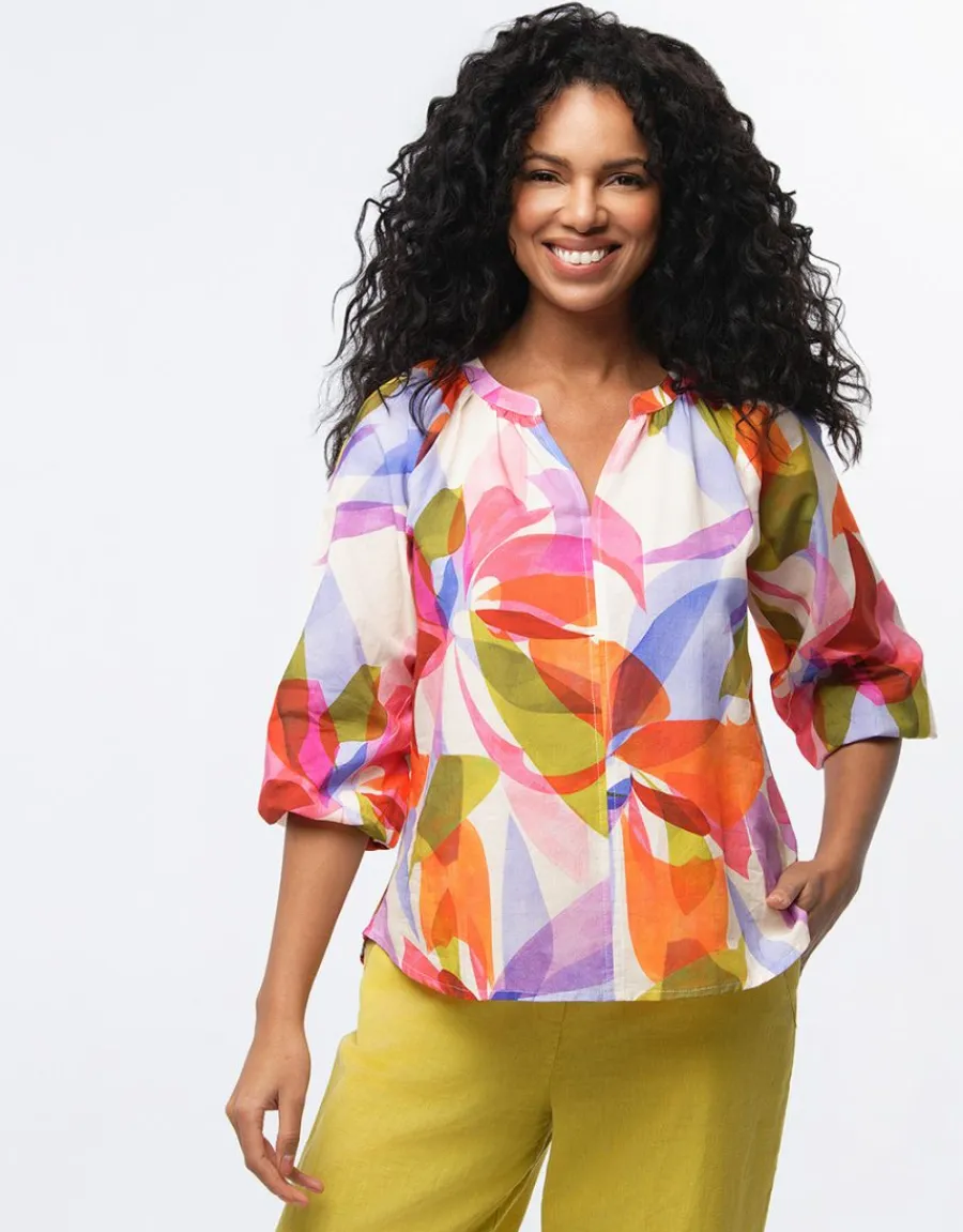 Christine Laure Chemisiers & Blouses|Hauts*Blouse coton multicolore