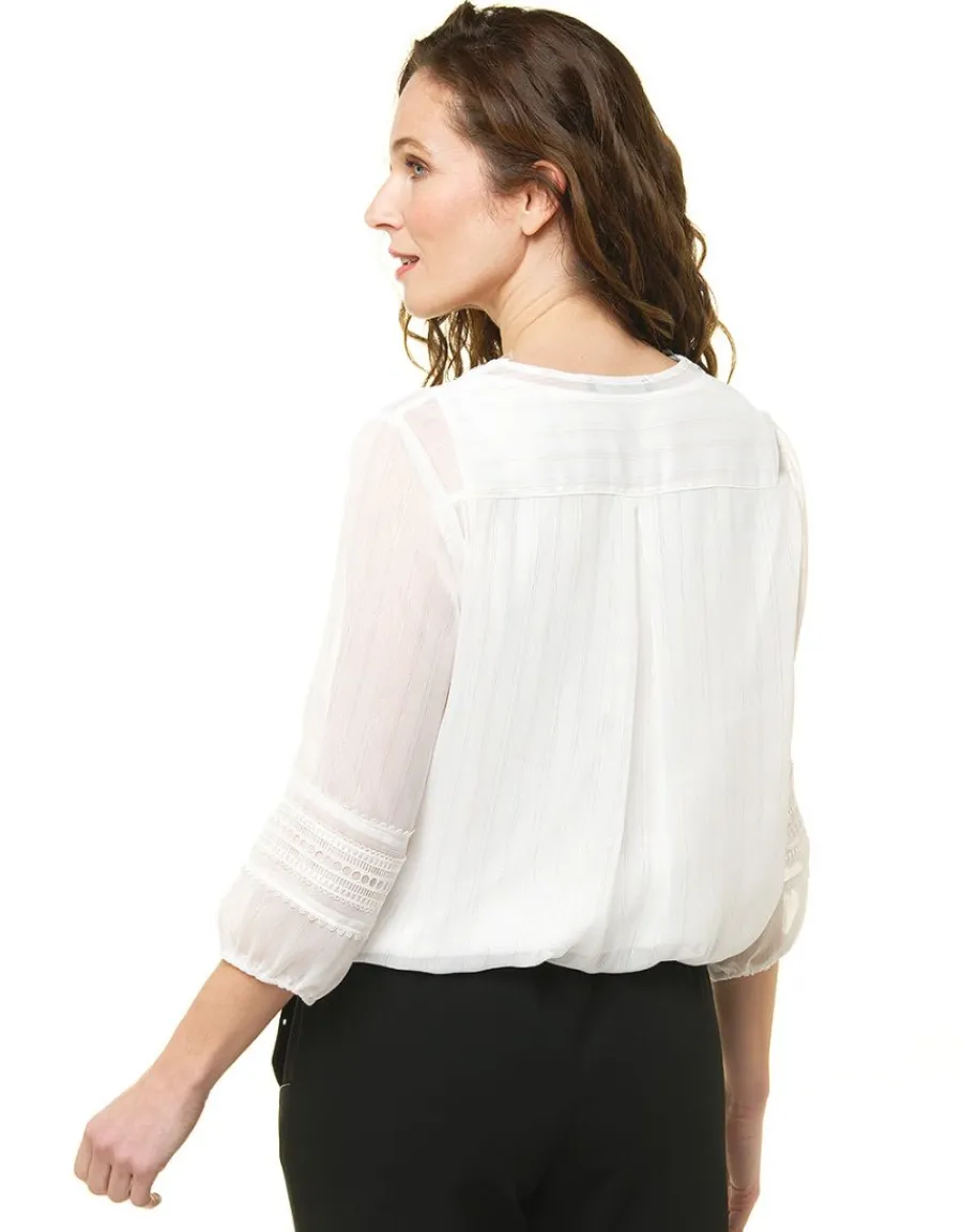 Christine Laure Chemisiers & Blouses|Hauts*Blouse écrue chic