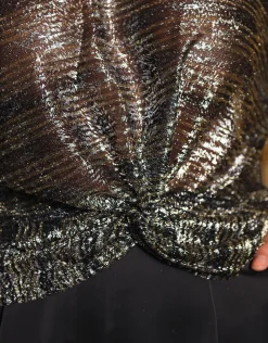 Christine Laure Chemisiers & Blouses|Hauts*Blouse drapée chic noir