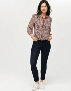 Christine Laure Chemisiers & Blouses|Hauts*Blouse fleurie rouge