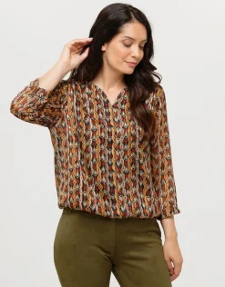 Christine Laure Chemisiers & Blouses|Hauts*Blouse fluide marron