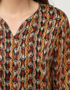 Christine Laure Chemisiers & Blouses|Hauts*Blouse fluide marron