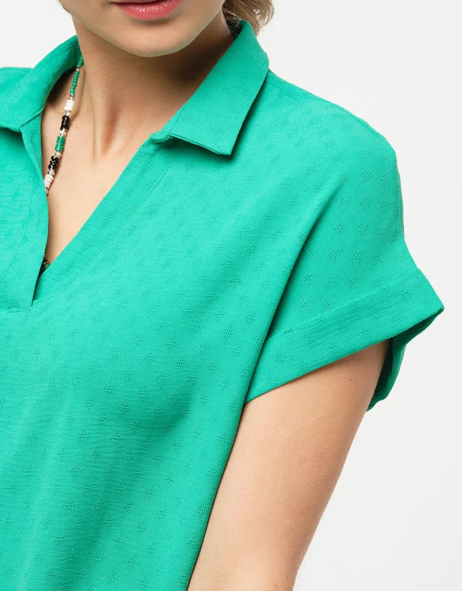 Christine Laure Chemisiers & Blouses|Hauts*Blouse fluide menthe