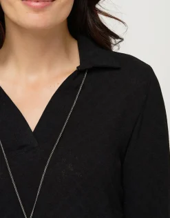 Christine Laure Chemisiers & Blouses|Hauts*Blouse fluide noire