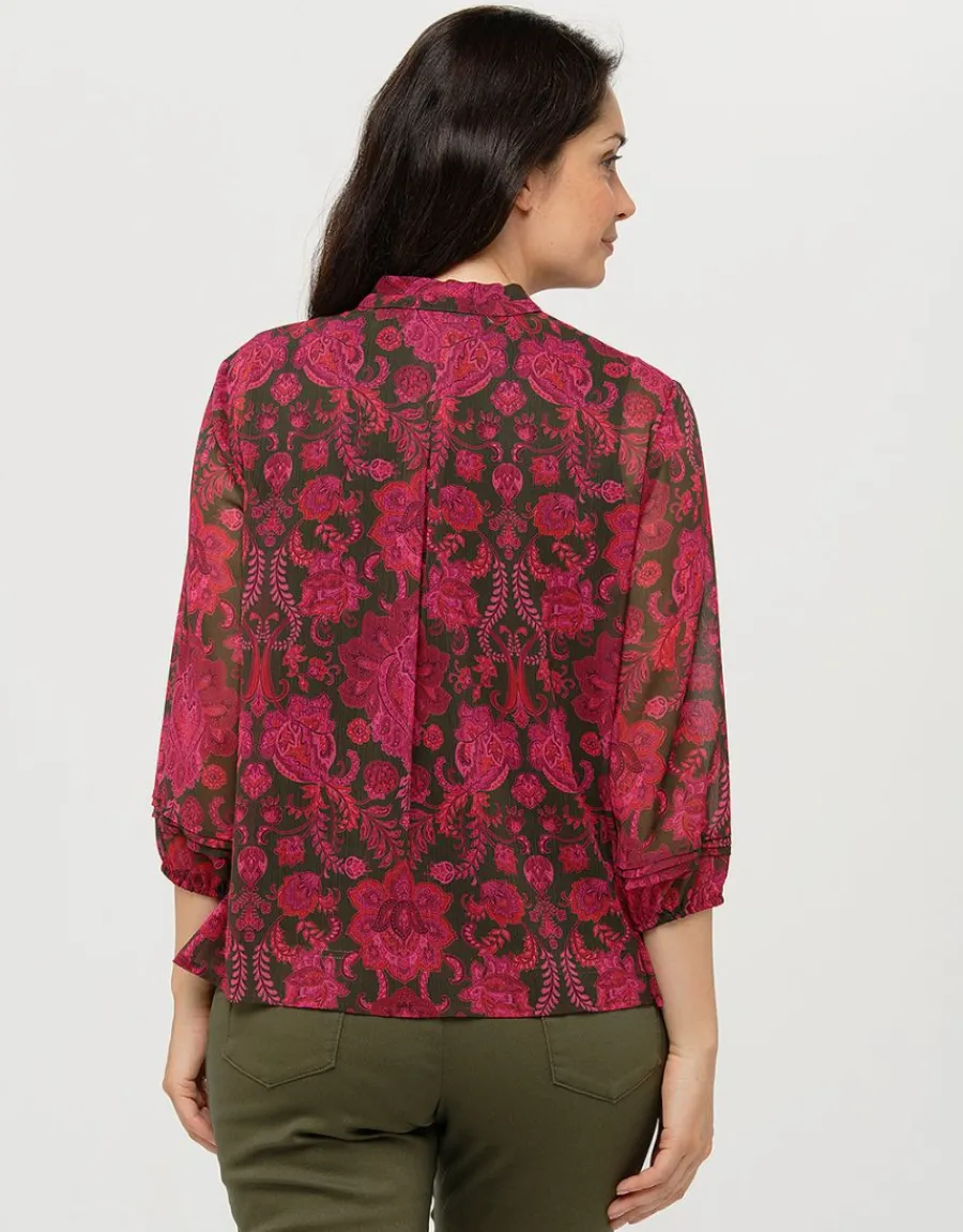 Christine Laure Chemisiers & Blouses|Hauts*Blouse fluide rose