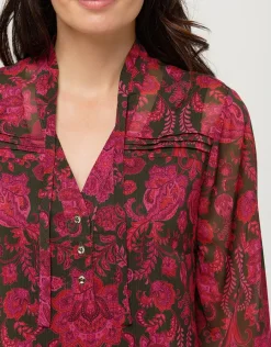 Christine Laure Chemisiers & Blouses|Hauts*Blouse fluide rose