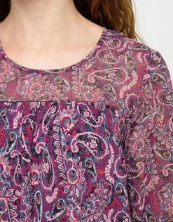 Christine Laure Chemisiers & Blouses|Hauts*Blouse fluide violette