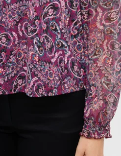 Christine Laure Chemisiers & Blouses|Hauts*Blouse fluide violette