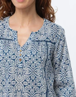 Christine Laure Chemisiers & Blouses|Hauts*Blouse imprimé aztèque