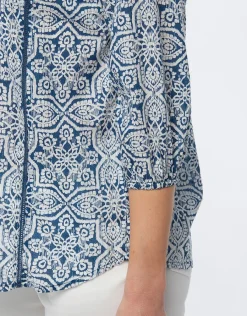 Christine Laure Chemisiers & Blouses|Hauts*Blouse imprimé aztèque