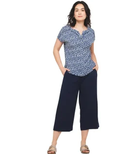 Christine Laure Chemisiers & Blouses|Hauts*Blouse imprimé bleu