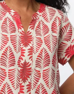 Christine Laure Chemisiers & Blouses|Hauts*Blouse imprimé rouge