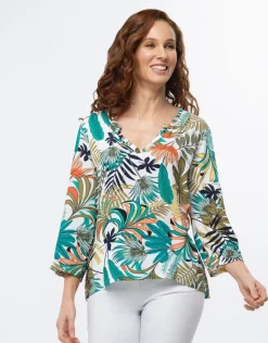 Christine Laure Chemisiers & Blouses|Hauts*Blouse imprimé tropical