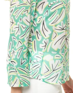 Christine Laure Chemisiers & Blouses|Hauts*Blouse imprimé vert clair