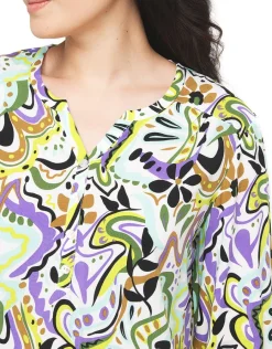 Christine Laure Chemisiers & Blouses|Hauts*Blouse imprimée blanc