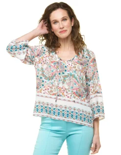 Christine Laure Chemisiers & Blouses|Hauts*Blouse imprimée blanc