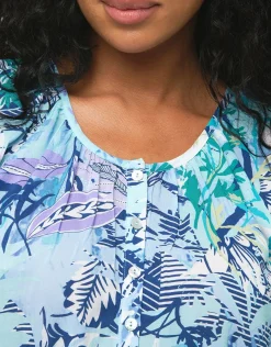 Christine Laure Chemisiers & Blouses|Hauts*Blouse imprimée bleu