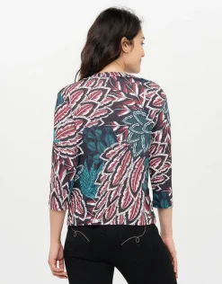 Christine Laure Chemisiers & Blouses|Hauts*Blouse imprimée bleu