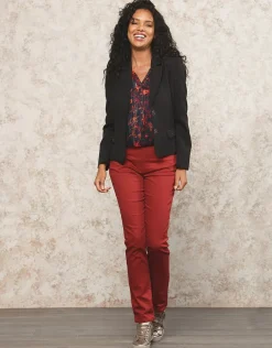 Christine Laure Chemisiers & Blouses|Hauts*Blouse motifs noir rouge