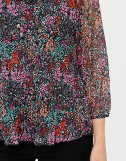 Christine Laure Chemisiers & Blouses|Hauts*Blouse plissée imprimée