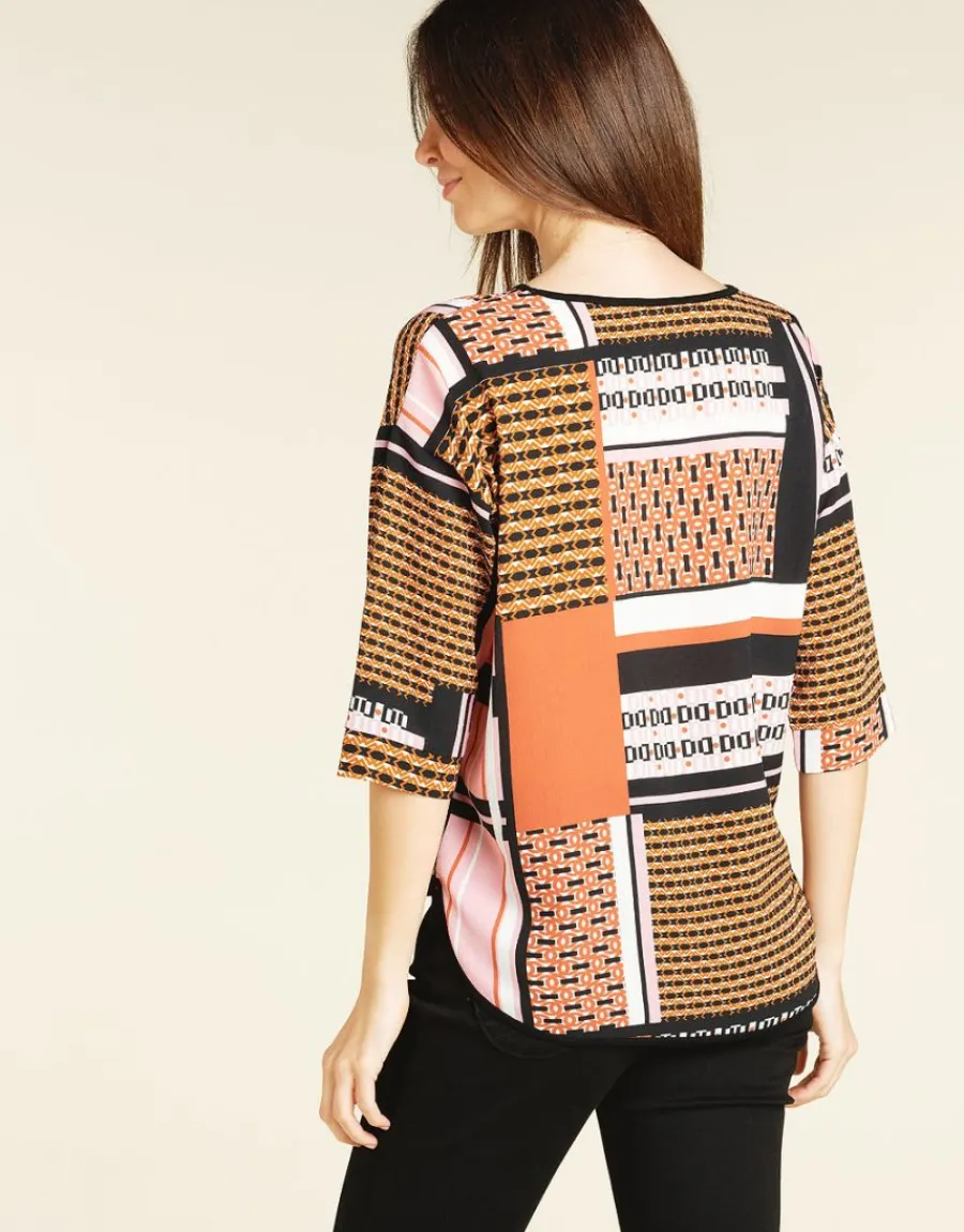 Christine Laure Chemisiers & Blouses|Hauts*Blouse rayée rose